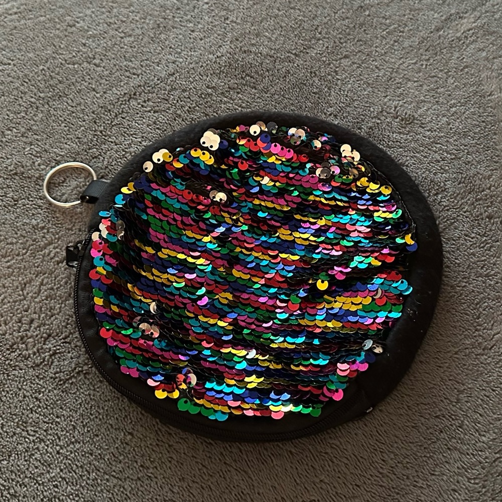 Women's Small Cosmetic Make Up Bag Coin Purse